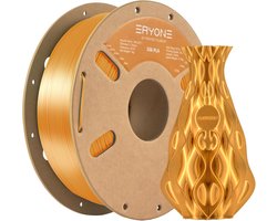 ERYONE 3D Printer Silk PLA Filament 1.75mm, Tolerance: ¡À 0.03mm, 1kg(2.2lb)/Spool, Gold