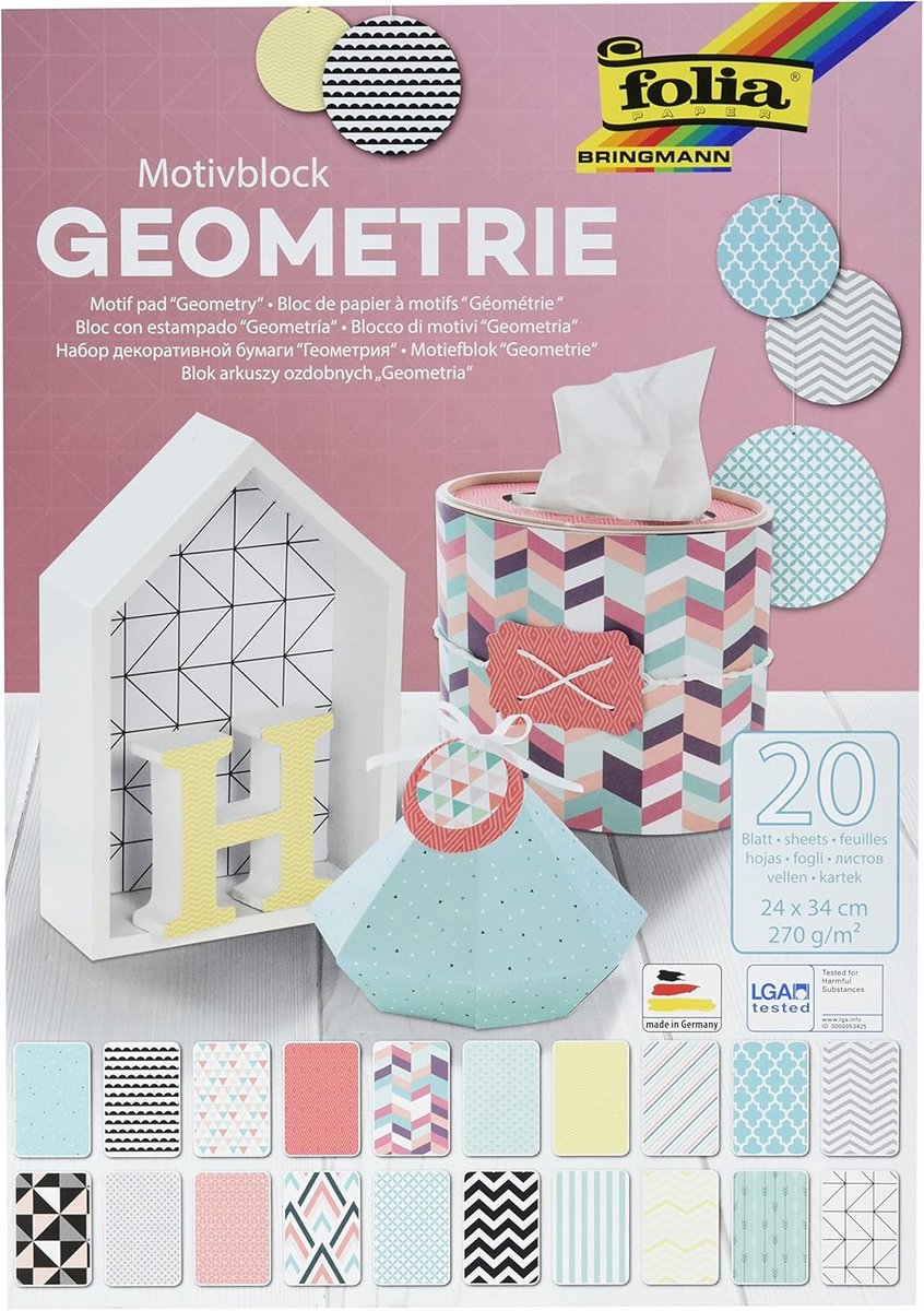 folia - Motif block Geometry multi