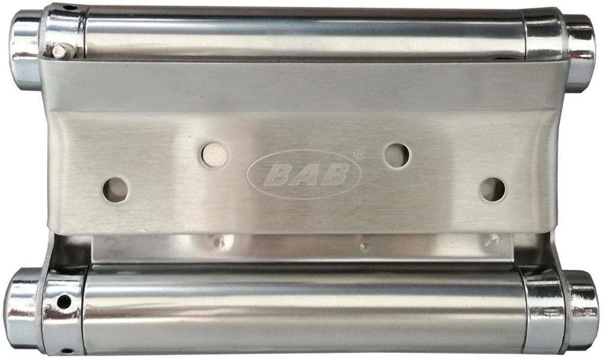 ONF3 - Stainless Steel Shuttle Door Tyres - Robuuste Deurscharnieren - 12.5 cm - Duurzaam en Elegant - Geschikt voor Saloon Deuren - Set van 2