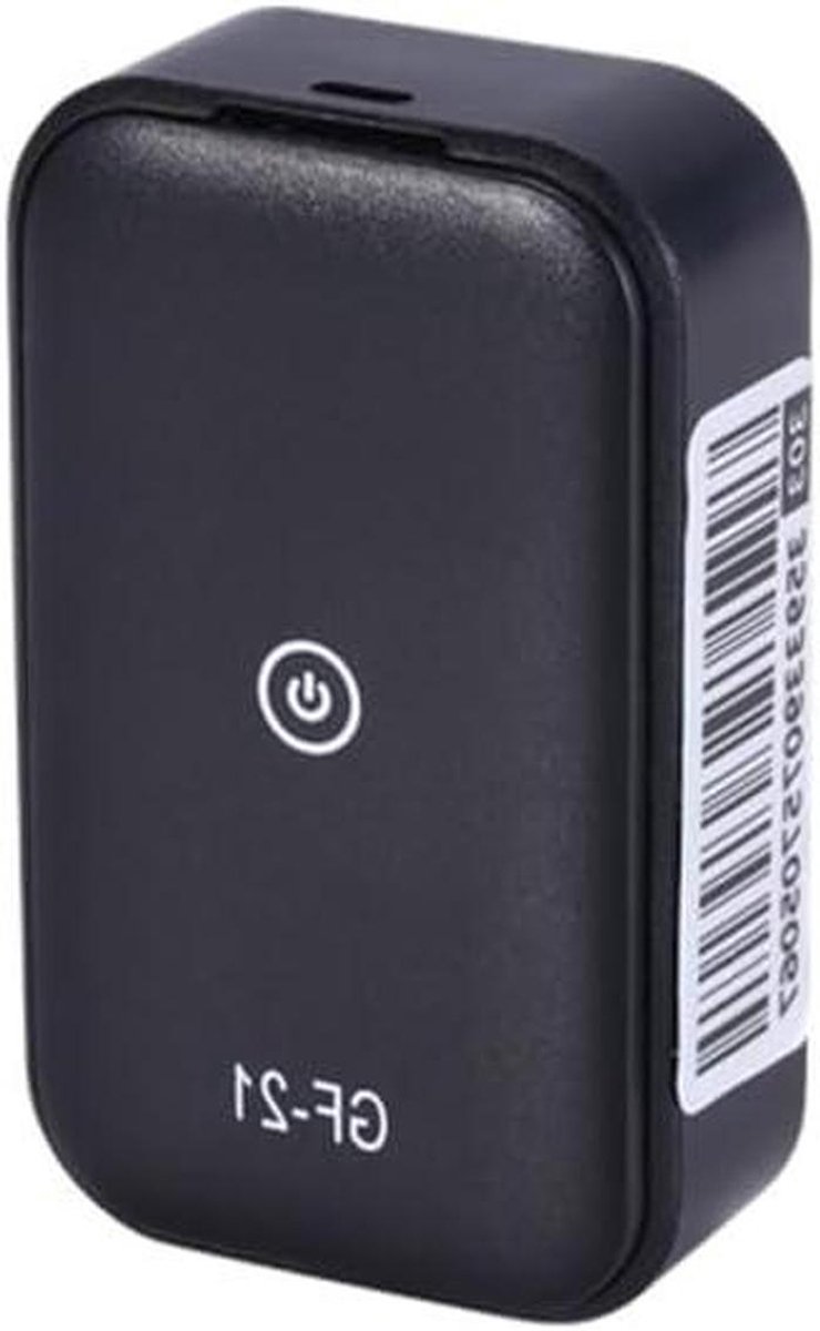 Mini GPS Tracker - Slimme Locator - Objecten Volgen - Geofence Bescherming - 32GB Opslag - Zwart