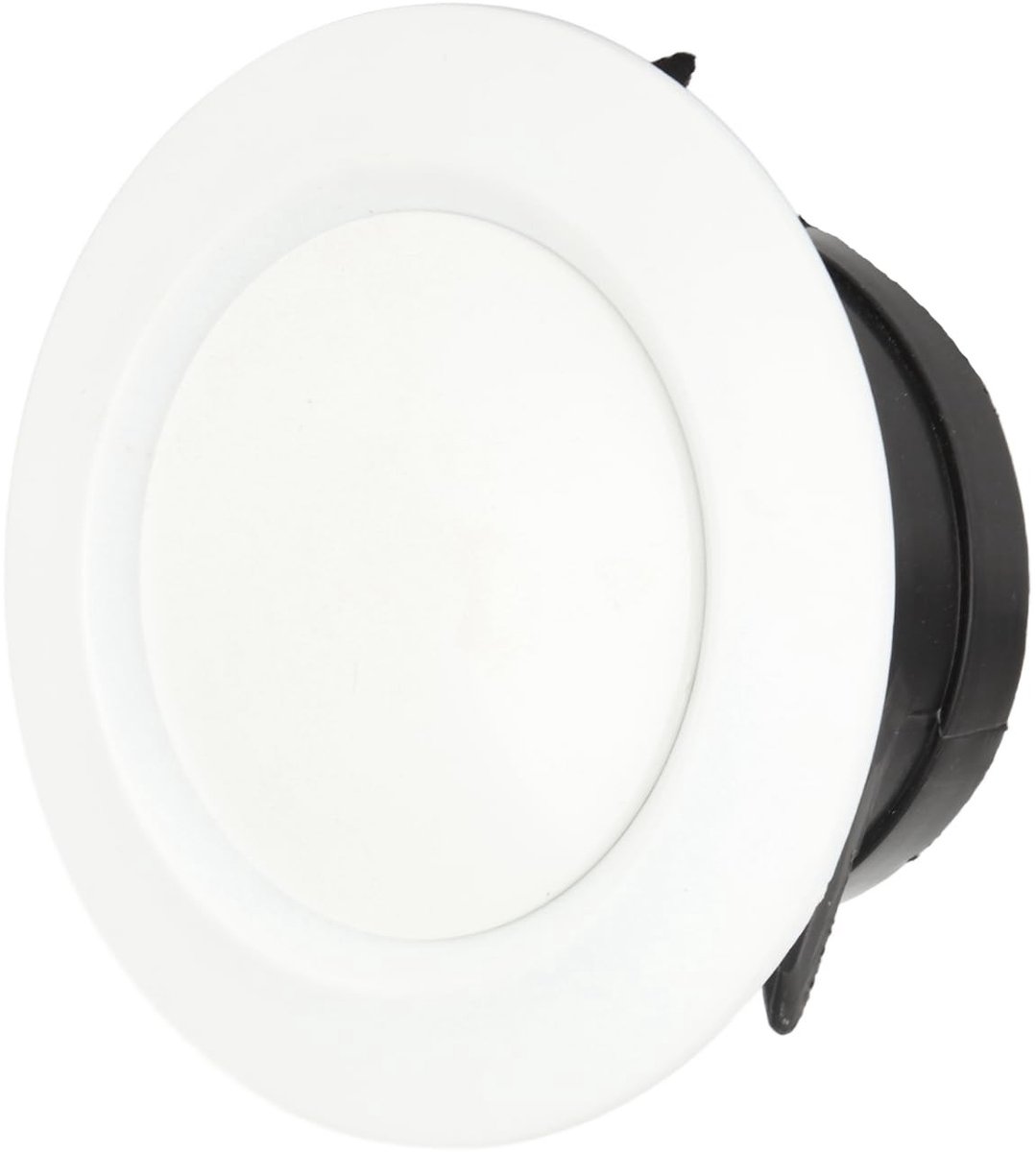 Ronde Ceiling Ventilatie 200mm - Verstelbare Ventilatie Rooster voor Badkamer, Kantoor & Keuken - Wit