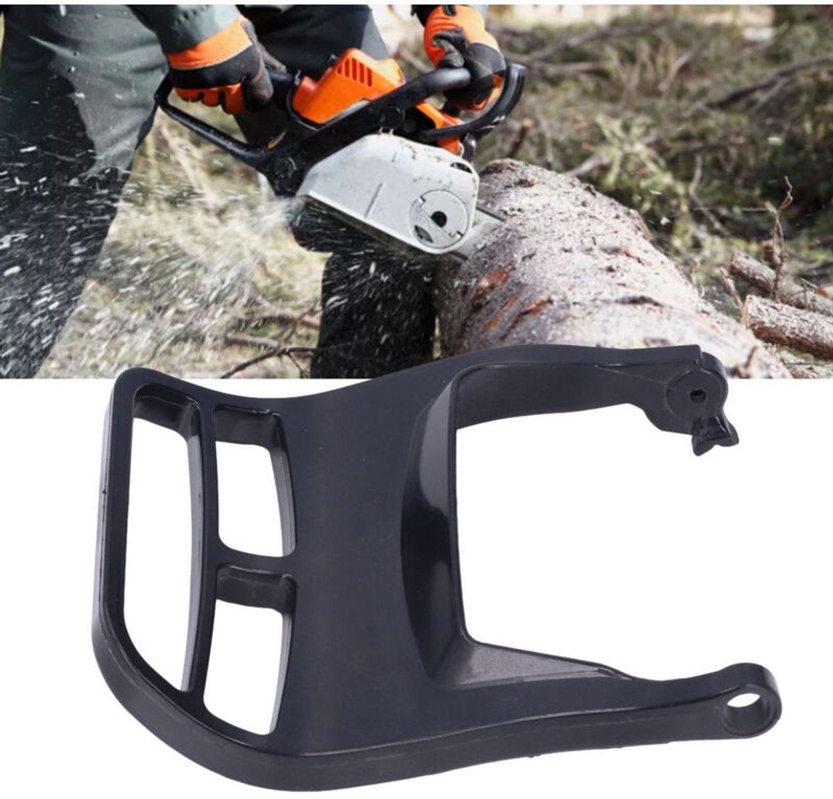 Onderdelen geschikt voor de rem van de STIHL MS382 kettingzaag - geschikt voorste beschermkap geschikt voor tuingereedschap - Vervangingsonderdelen