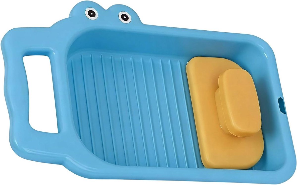 Wasplank - Handwasbord - Kleding Reinigen - Draagbaar Ontwerp - 32x18 cm - Blauw