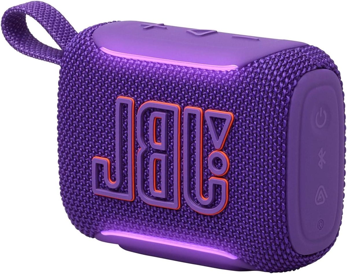 Draagbare Bluetooth Speaker - Muziek Box - Muziek Streamen Buiten - Waterdicht Stofvrij Ontwerp - 10 Uur Speeltijd - Paars
