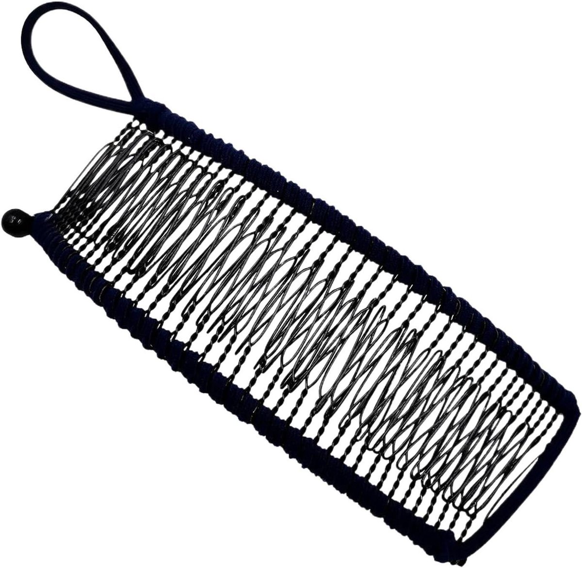 Bananen Haarclip - Haarklem Vintage - Haar Stijlen - Verstelbaar Ontwerp - 15.5 x 4 cm - Zwart