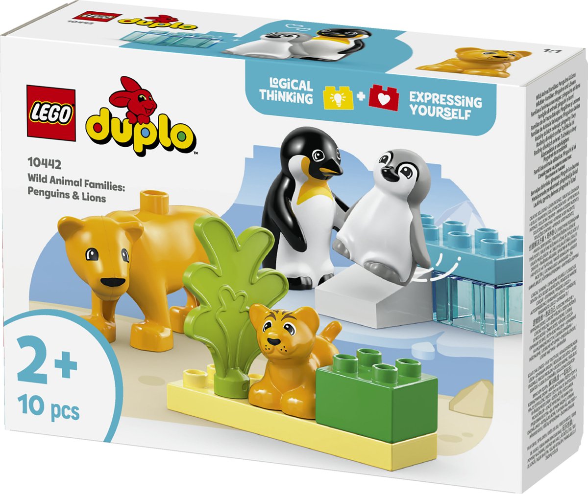 LEGO DUPLO Stad Families van wilde dieren: pinguïns en leeuwen - 10442 — afbeelding 22