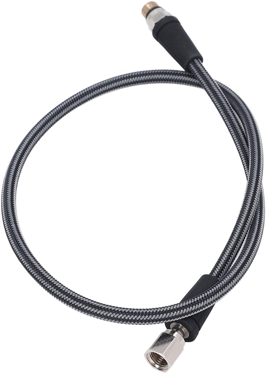 aladdien - Professionele koolstofvezel duikslang - Hoge druk - Veilig en flexibel - 80 cm - Duikaccessoire - Nauwkeurig meten - Ideaal voor duikers