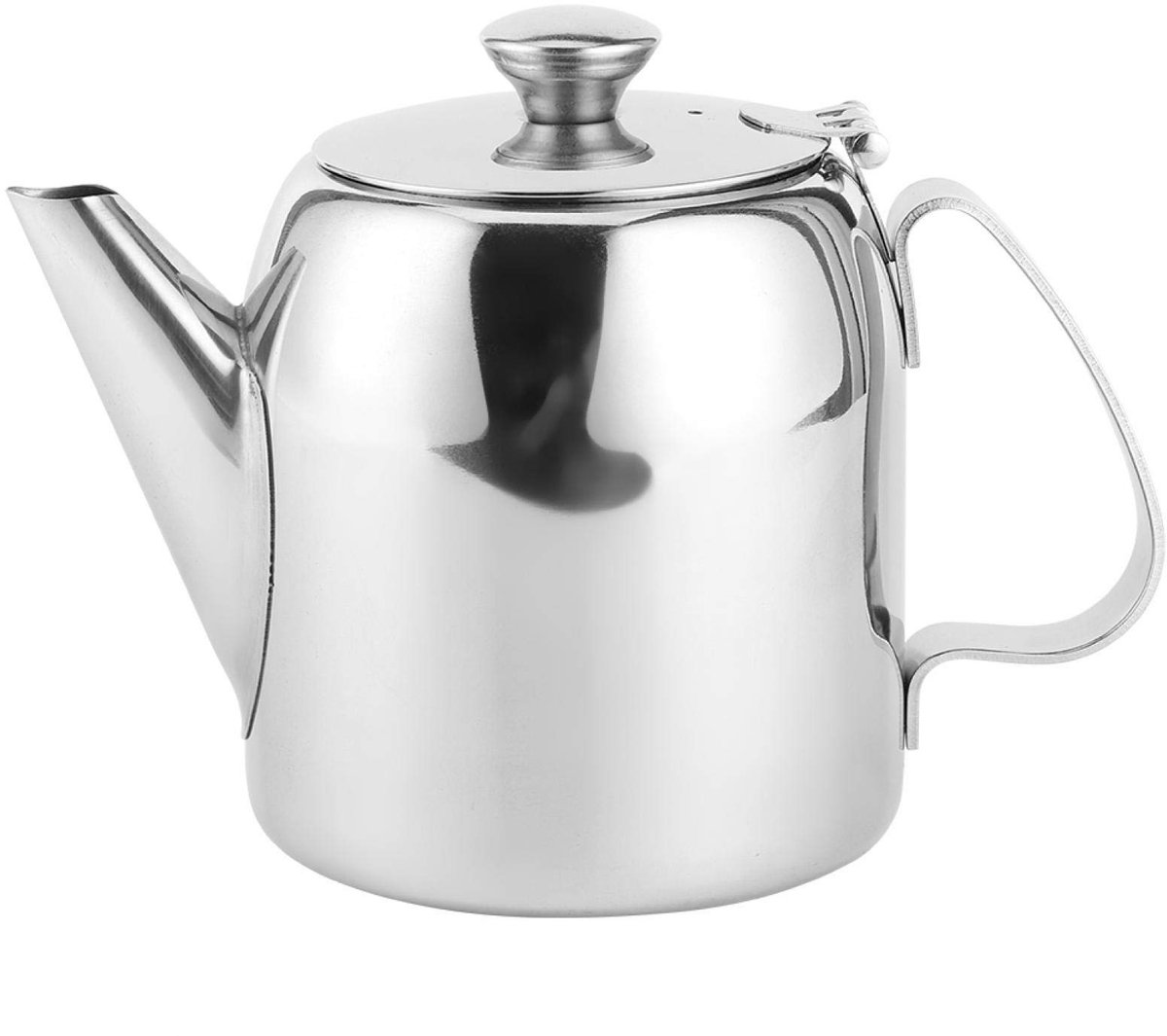 SPHProducts - Duurzame Koffiepot - Roestvrijstalen Theepot - Veilig en Hygiënisch - 20oz(Approx.500ml) - Vaatwasserbestendig - Geschikt voor Hotel en