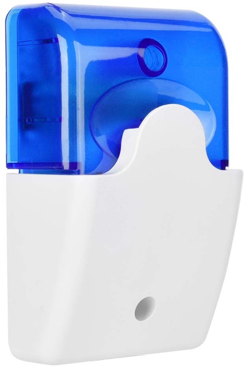 aladdien - 12V Wired Indoor - Sirene Alarm - Hoorbare en visuele waarschuwing - Blauw - Antidiefstal - Veiligheidssysteem voor thuis - Beveiliging