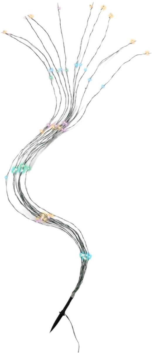 ONF3 - Micro-led-plantenverlichting - Elegante lichtketting - Flexibele draden - Meer kleuren - Geschikt voor binnen en buiten - Met timerfunctie