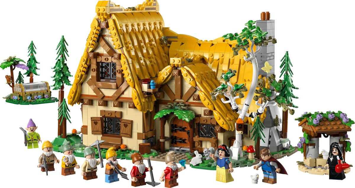 LEGO Disney Huisje van Sneeuwwitje en de zeven dwergen - 43242 — afbeelding 7