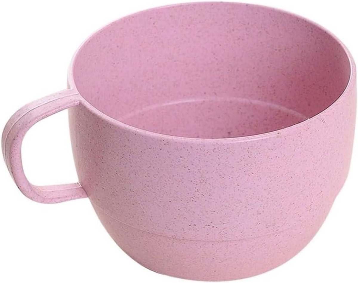 Herbruikbare bekers - Stapelbare drinkglazen - Dagelijks gebruik - Met handvat - 100 ml - B