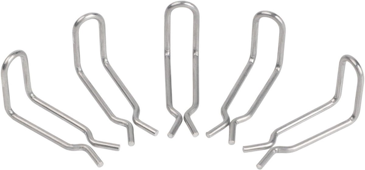 Veerklemmen Set - Slang Klemmen - Hogedruk Reinigen - Roestvrij Staal - Meerdere Stuks - Zilverkleurig