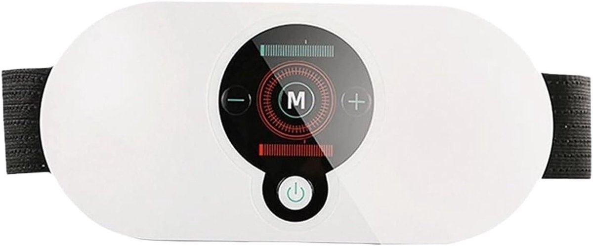 Buikmassageapparaat - Afslankmassager - Lichaamsvorming - 9 standen verwarmend - 60-130 cm - Zwart