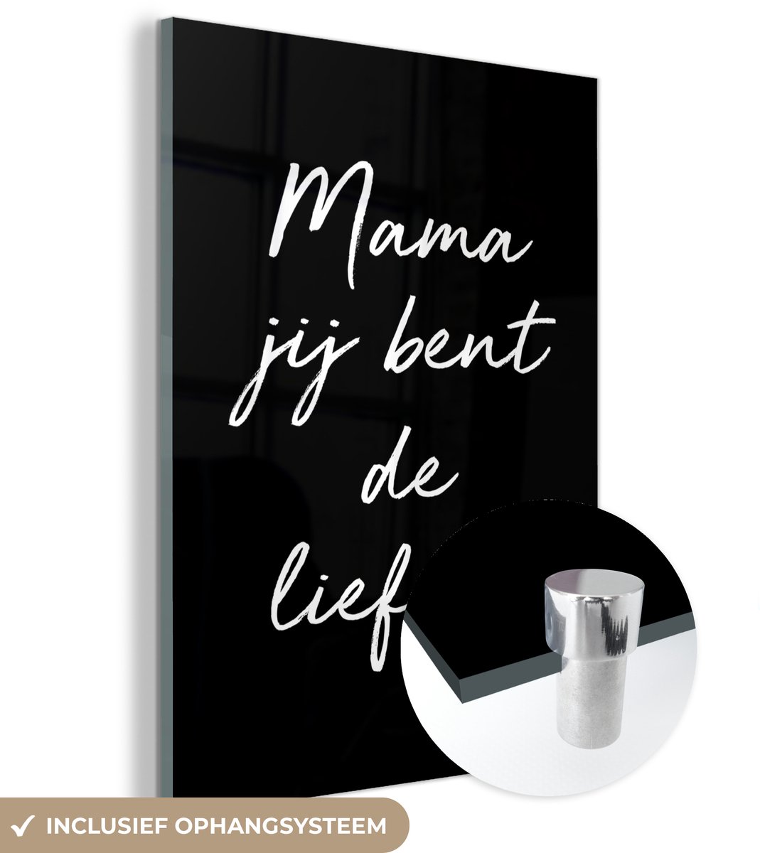 Moederdag - Mama - Wit