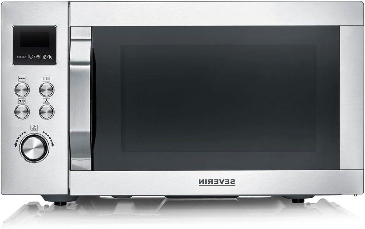 Multifunctionele Oven - Airfryer Magnetron - Gerechten Bereiden - 4-in-1 Functionaliteit - 25 Liter - Zilver