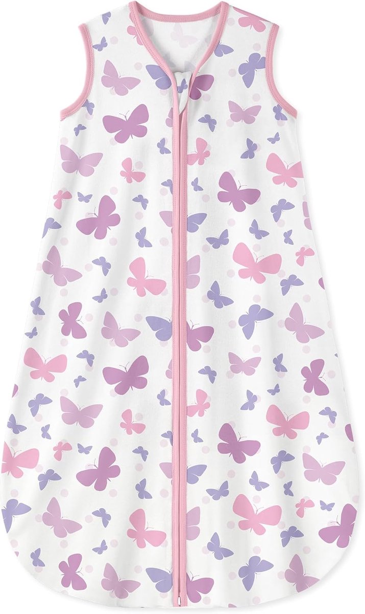 Babyslaapzak - Zomerslaapzak baby - Veilig slapen - 0.5 TOG waarde - 90 cm - Geel