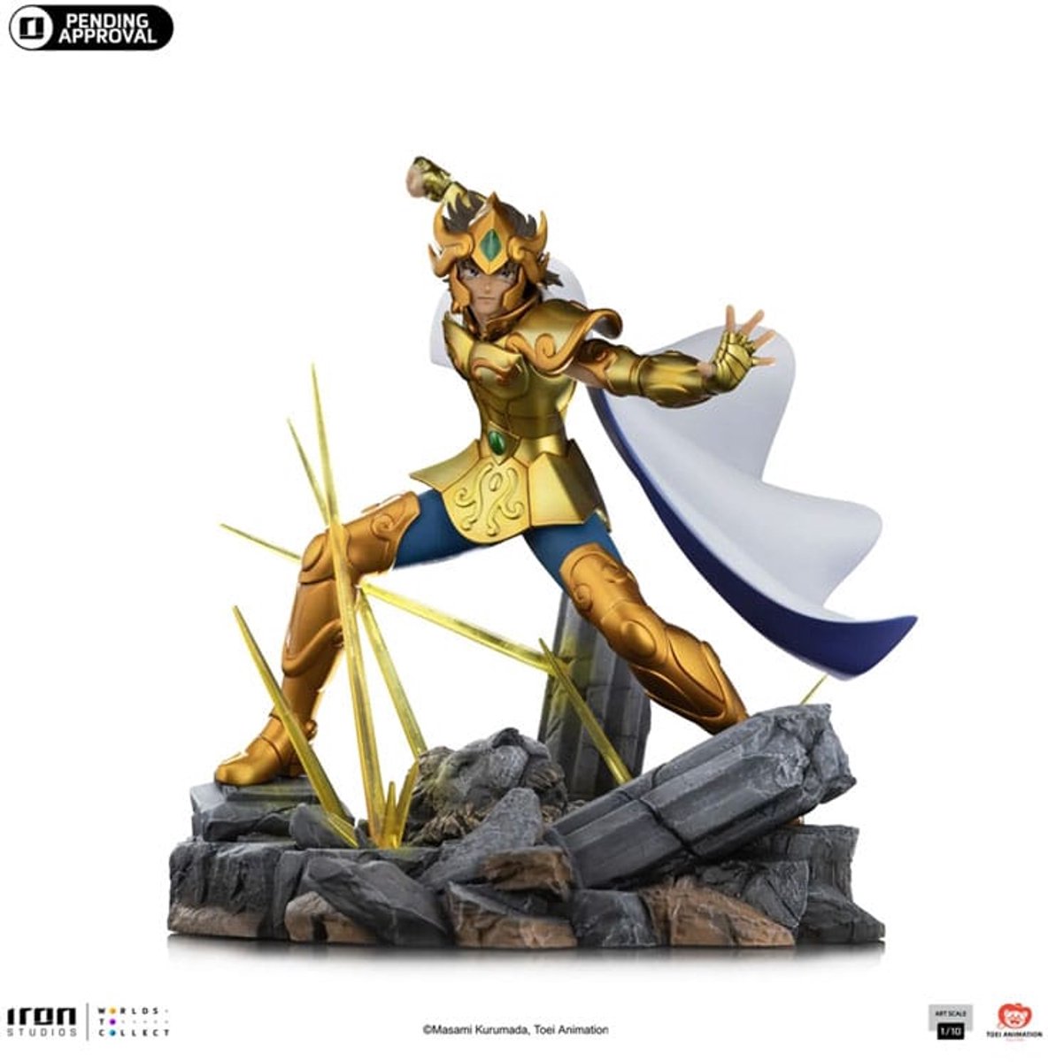 Iron Studios Saint Seiya Art Scale Statue 1/10 Leo Aiolia 24 cm Beeld