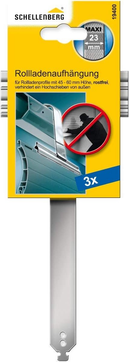3 stuks Rolluikophanging MINI voor 40 mm As - Zonder Schroeven te Bevestigen
