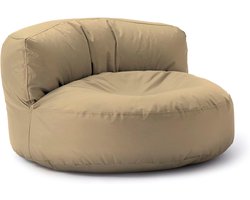 LUMALAND Beanbag Lounge: Zitzak voor uw goedgevulde sit-in | Ontdek modern, knuffelbaar design & relax in stijl in- & outdoor I Met aanpasbare EPS vulling | 90 x 50 cm