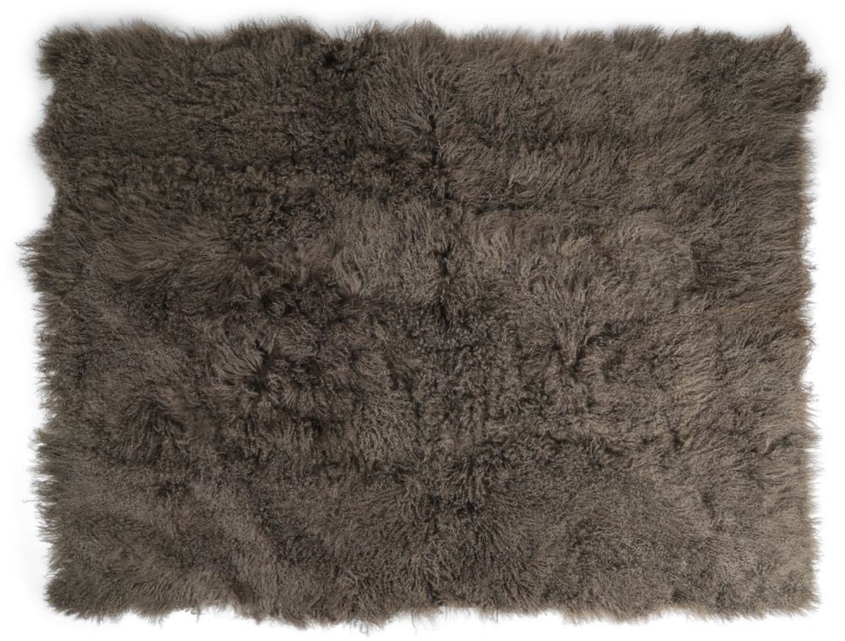 Sheepskin House - Plaid van Curly Schapenvacht - 140x180 cm