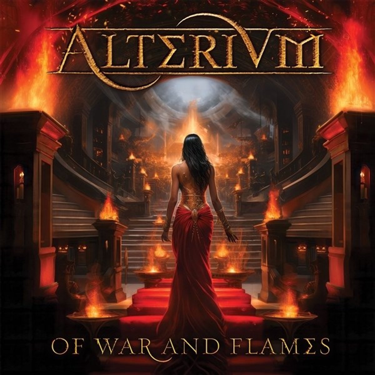 Alterium - Of War And Flames (CD)