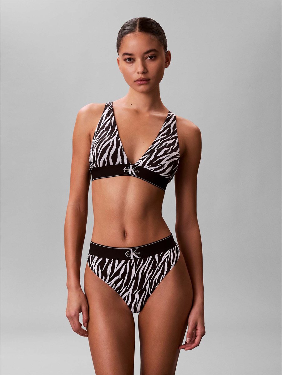 Calvin Klein Ondergoed Beha's Calvin Klein Licht Gevoerde Triangle - Fashion Wear - Vrouwen Zwart