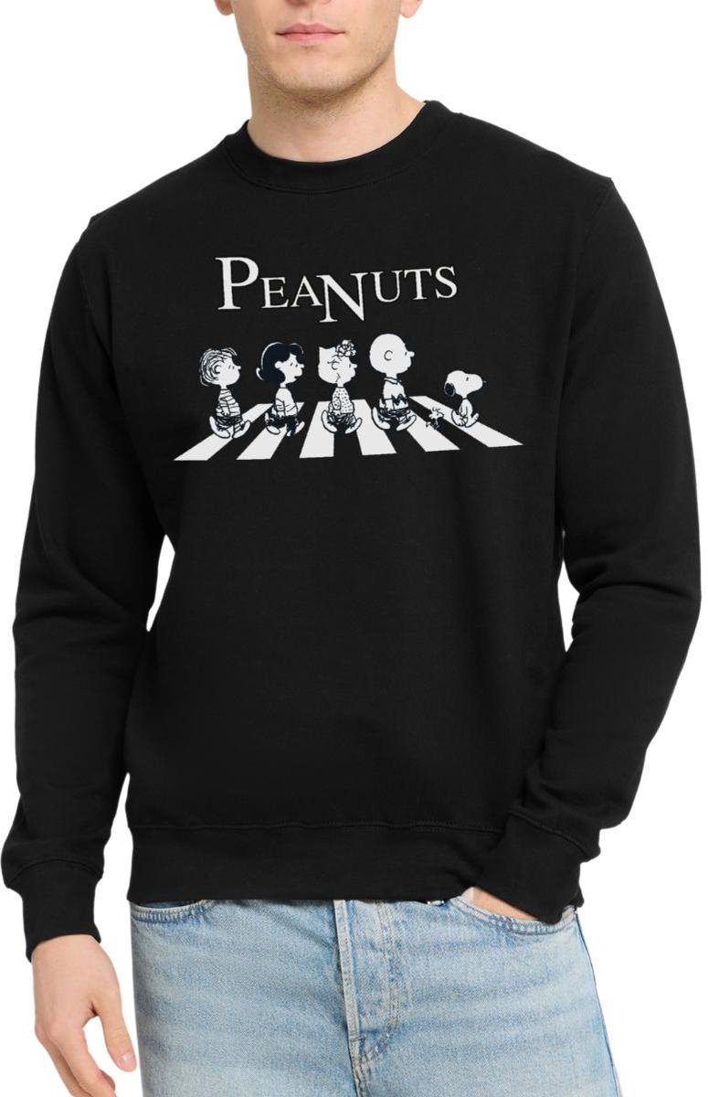 Peanuts Abbey Road The Peanuts Sweater Heren