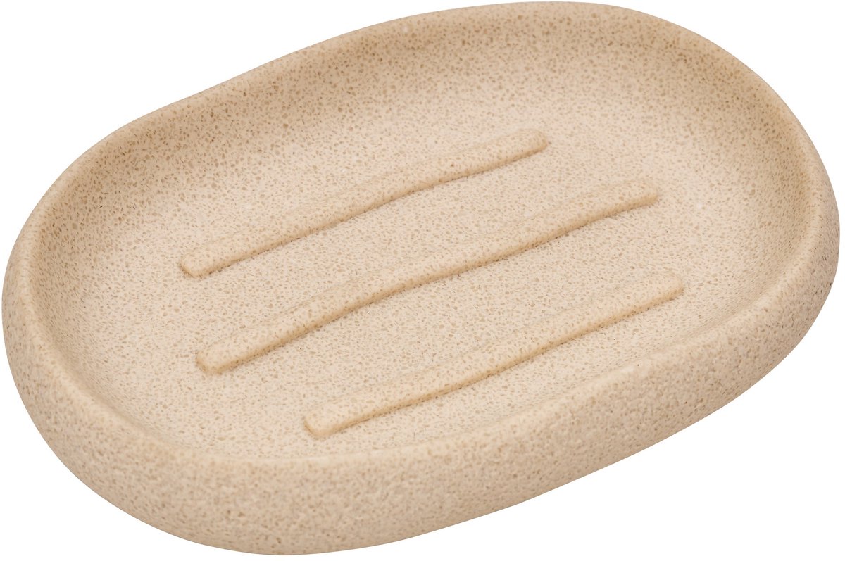 5Five Olea Zeepbakje - 13x9x3cm - Beige