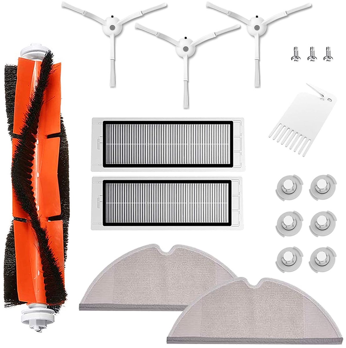 Accessoires voor Xiaomi Roborock S6/S5 Max/S50/S51/S55/S60/S65 18 onderdelen