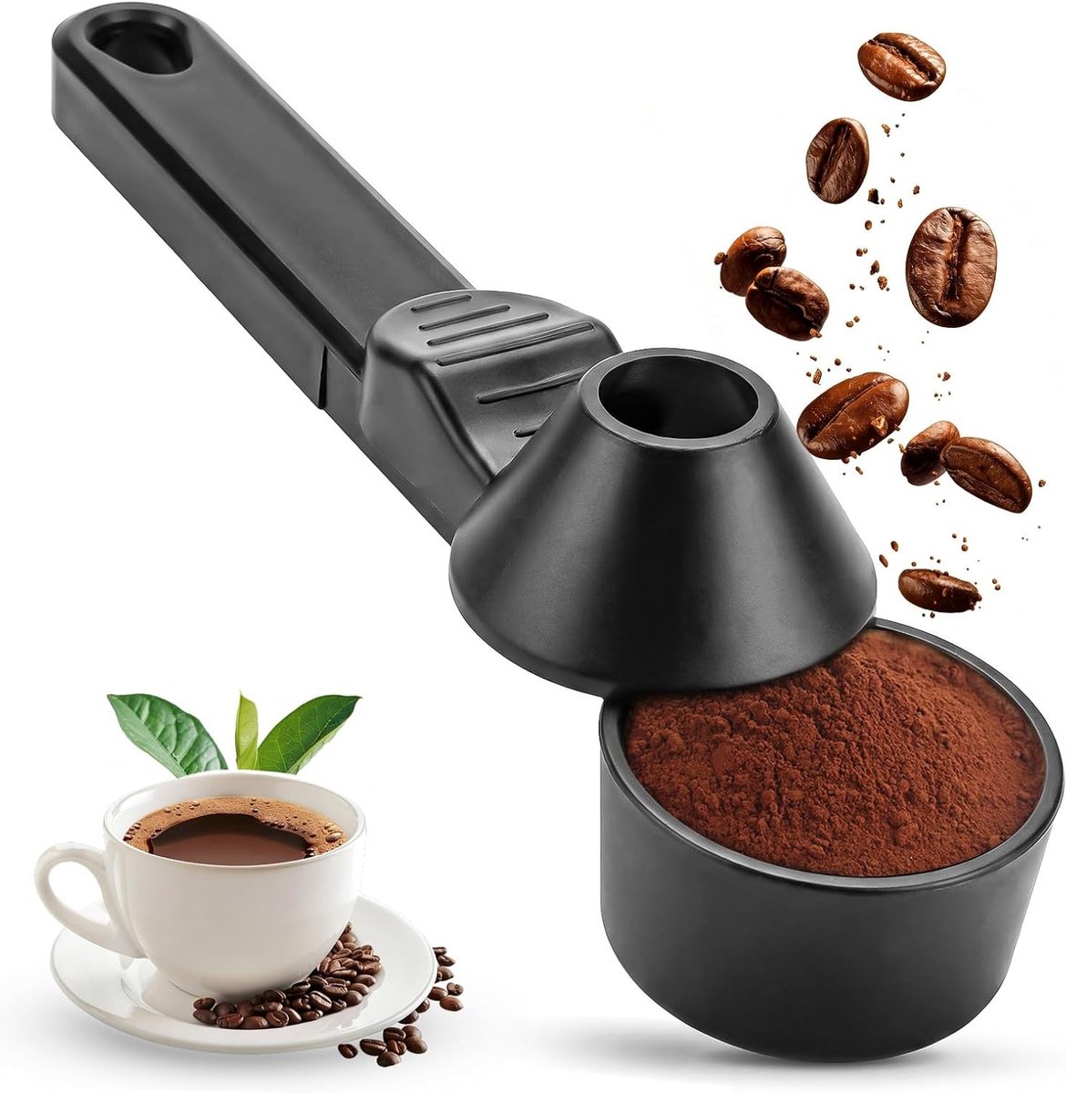 Perfecte maatlepel voor koffie, ideaal voor het zetten van de beste koffie, precisie en gebruiksgemak