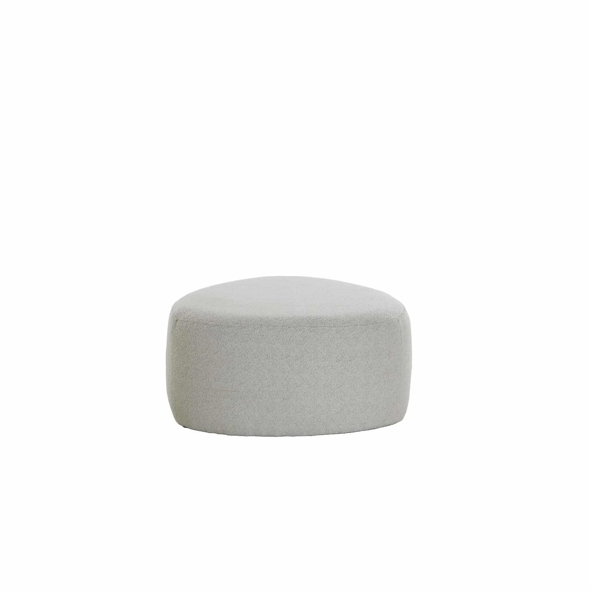 Light & Living Poef Liberia - Beige - 68x68x35cm - Modern Bruin