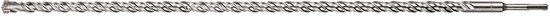Lange, grijze Graphite betonboor met SDS Plus aansluiting, 20 x 800 mm.