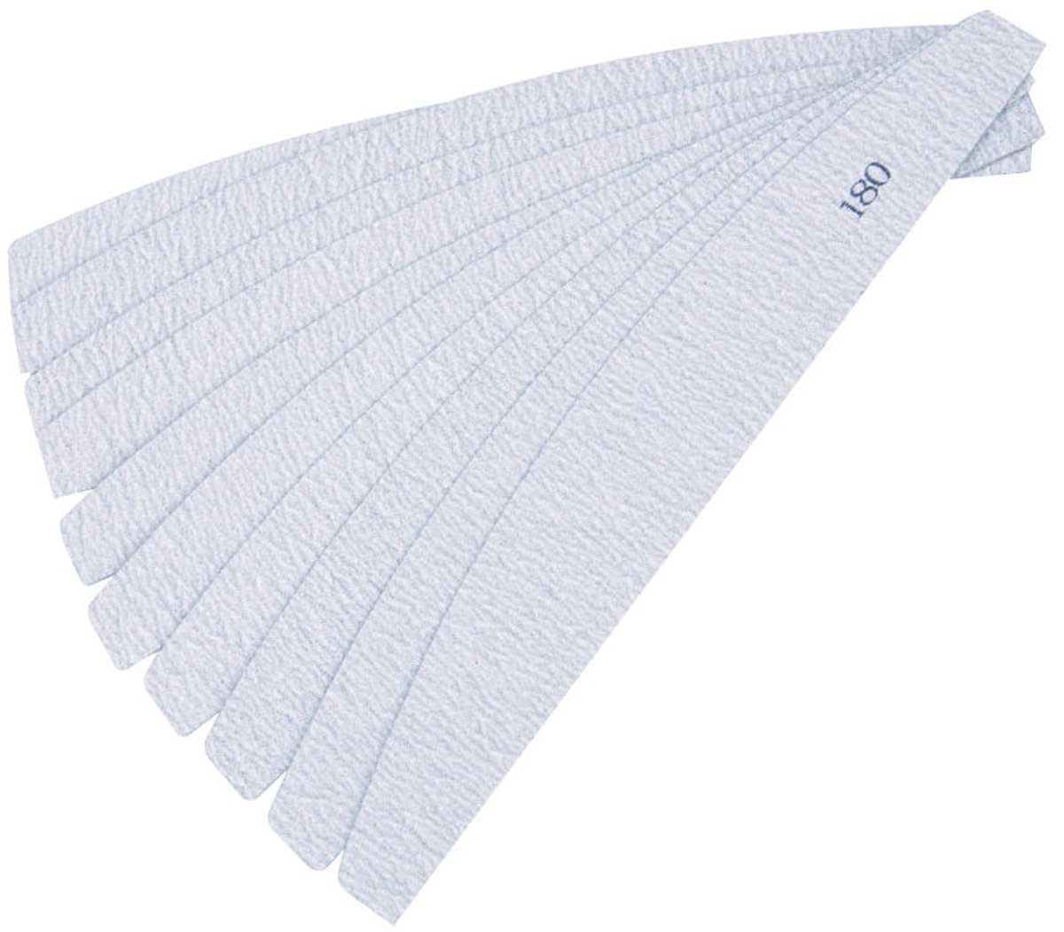 MollyLac - Nagelvijl - Vervangbare Schuurvellen - Zebra - Kleur Gradering 180 - 10 Stuks