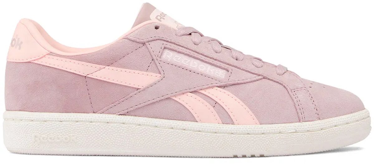 Reebok Club C Grounds Uk Schoenen Vrouw Muted Mauve / Purepink / Chalk