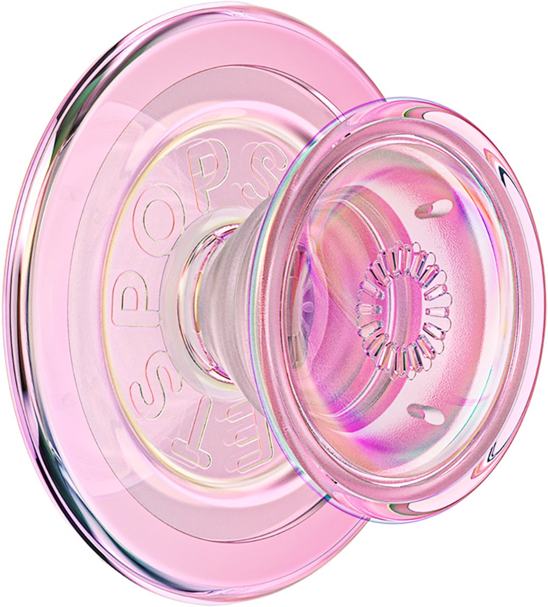 PopSockets, Smartphone PopGrip MagSafe Standaard en Selfie Functie Stevige Bevestiging, Roze