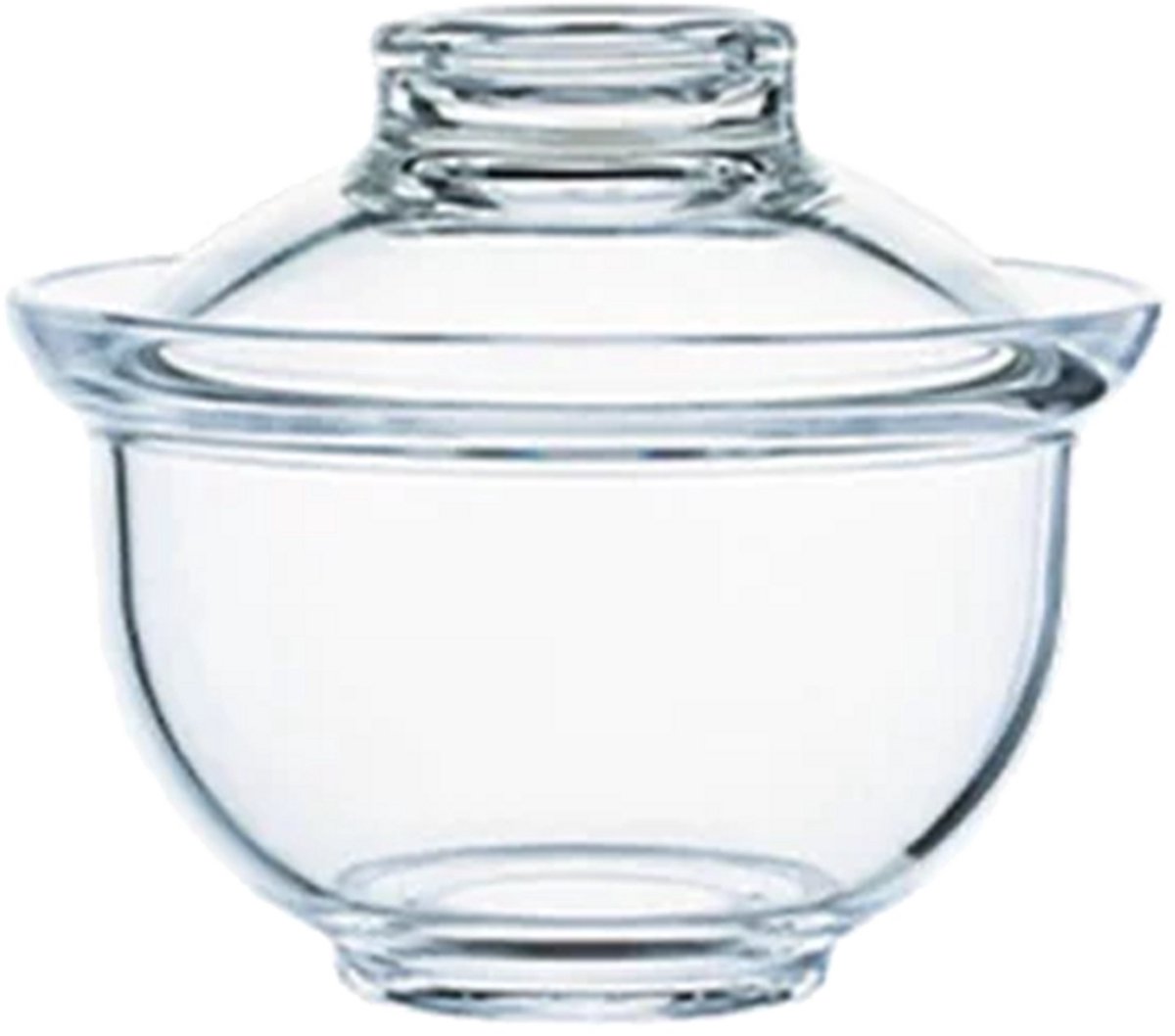 HARIO Glazen Rijstkom - 600mL - Life With Glass Series - Hittebestendig Glas