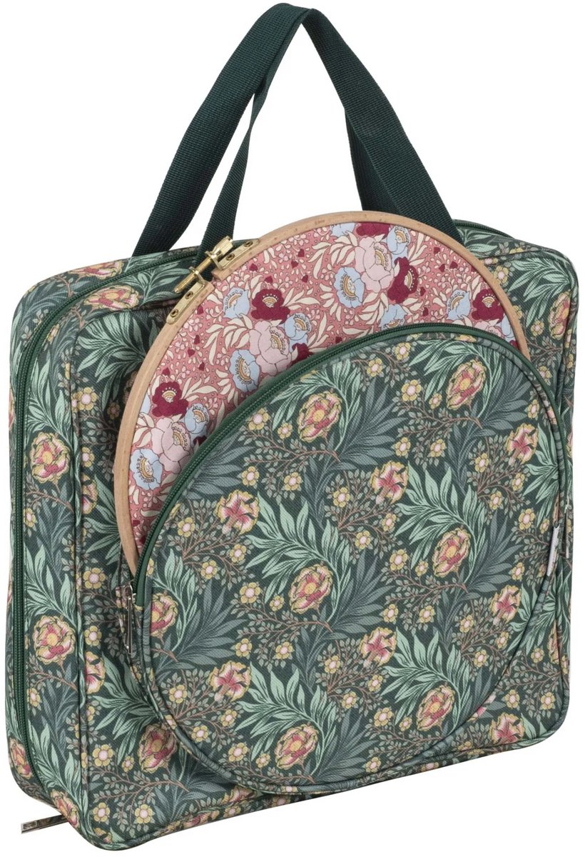 Hobby Gift Hobby Tas met opbergruimte voor borduurring Morris Groen