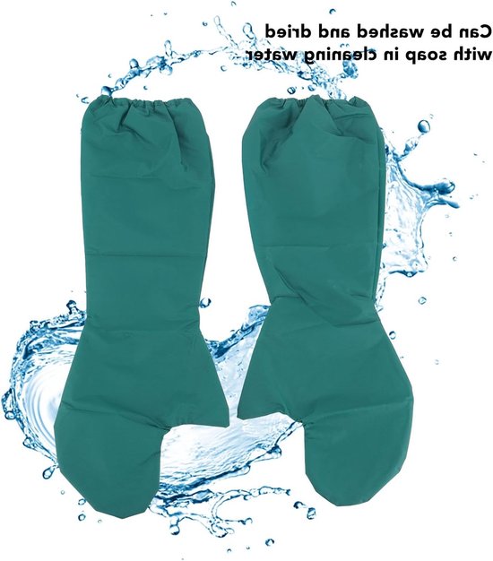 Herbruikbare omkeerbare glijhandschoenen voor ouderen en gehandicapten - Wasbaar, Veiligheidsassistentie, Comfortabel en Ondersteunend (2 stuks) — afbeelding 5