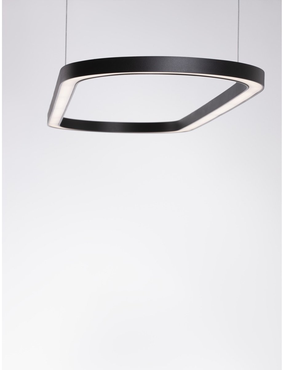 Lyora Ovale hanglamp Cuppe zwart - 9345624