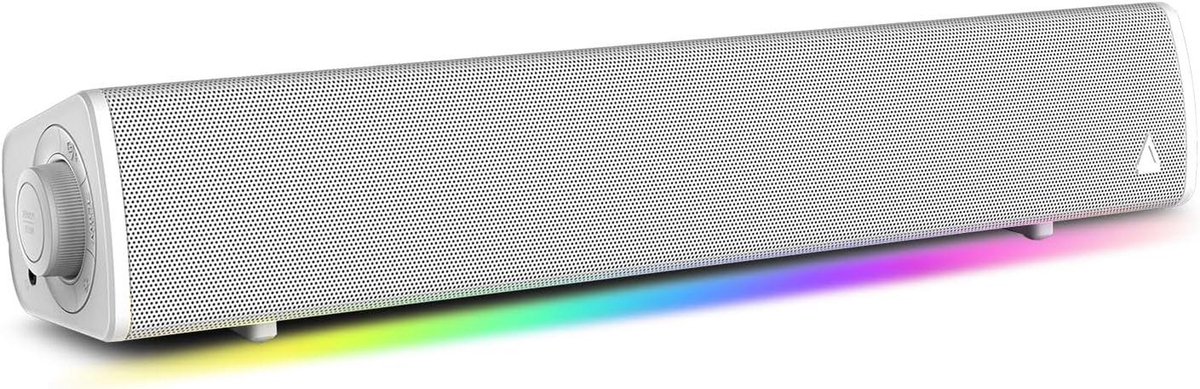 Compacte Soundbar - Gaming Audio - Gaming Ervaring - SuperWide Technologie - 24W Piekvermogen - Wit