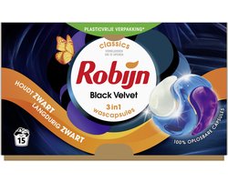 Robijn Wascapsules 3-in1 Black Velvet 15 stuks