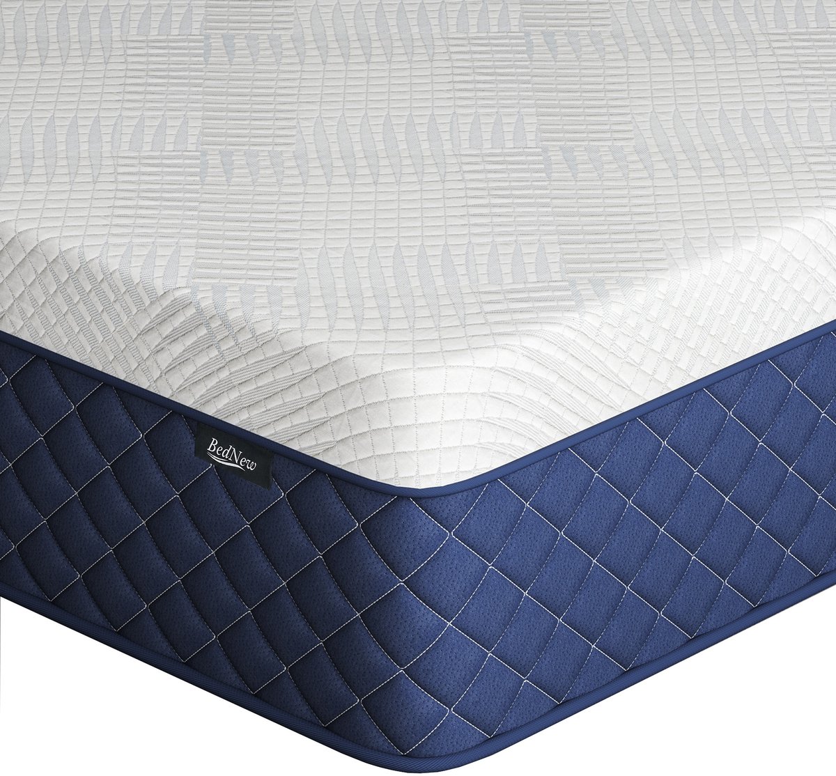 Bednew Hybrid Matras - 120x190 cm - Pocketvering - 31 cm Dik - 7 Zones - Traagschuim - Oeko-Tex Gecertificeerd