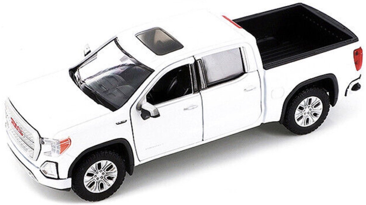 Motormax GMC Sierra - Modelauto - Schaal 1:24 - Wit
