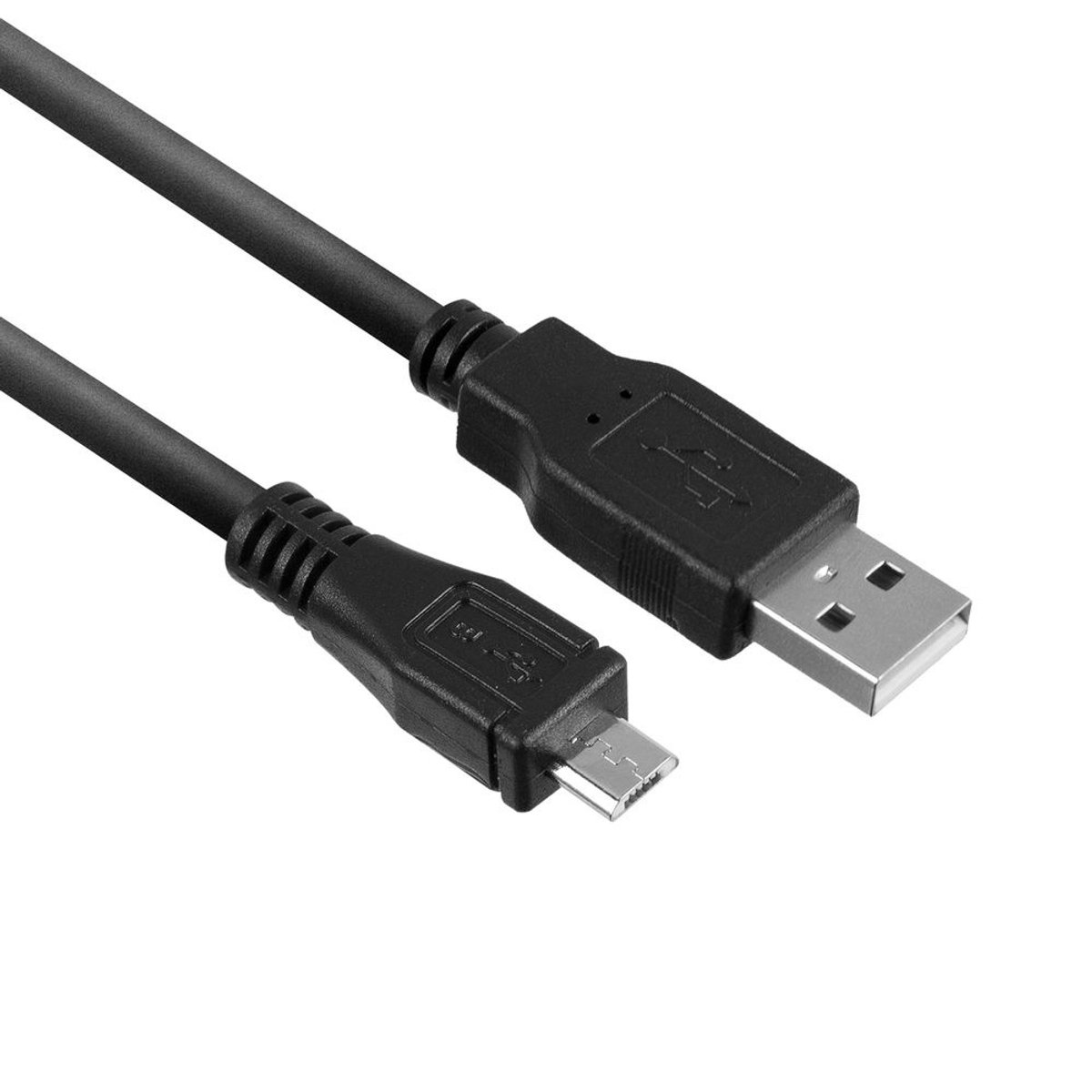 ACT USB 2.0 laad- en datakabel A male - micro B male 1 meter AC3000