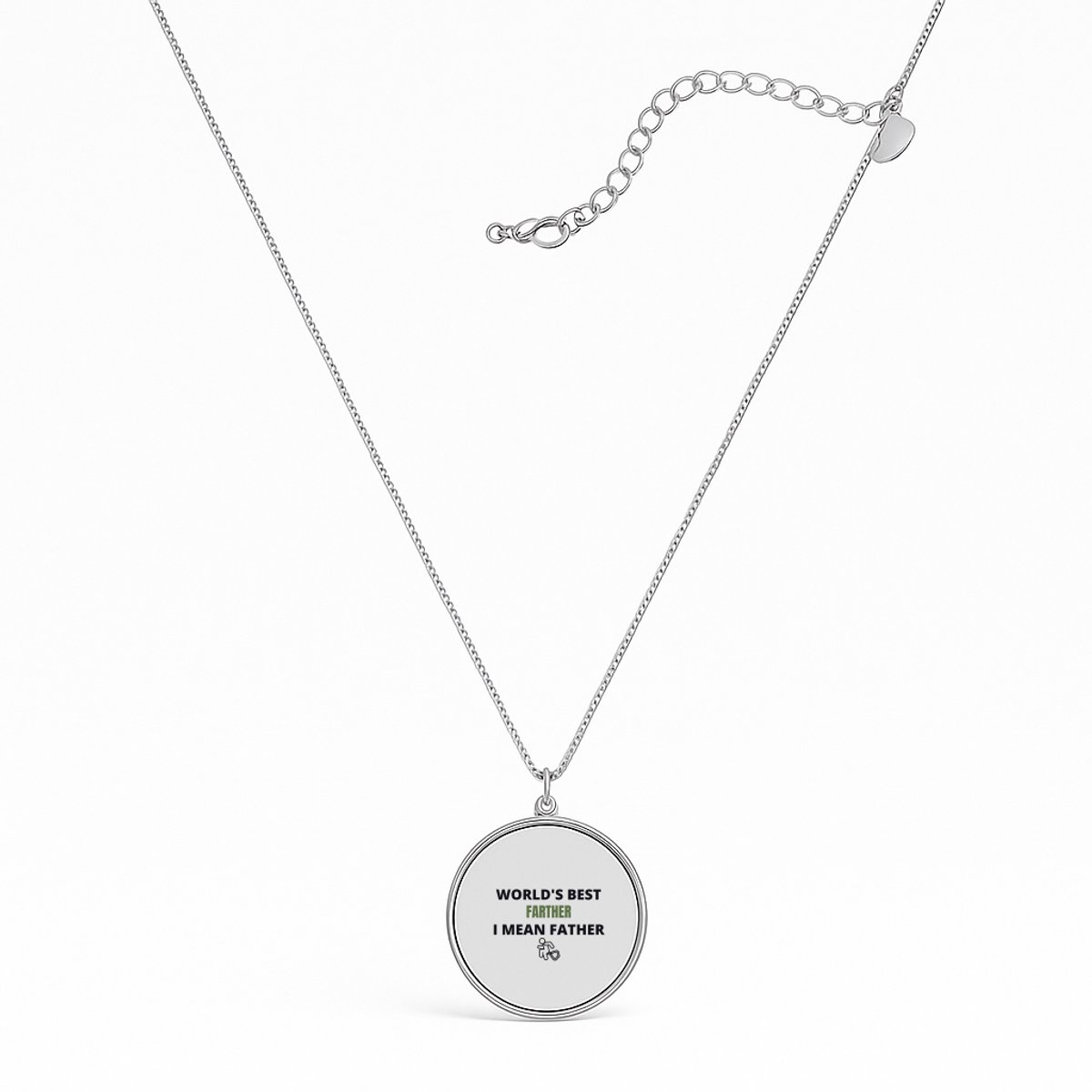 merk - worlds best farther ketting - Papa - cadeau papa - cadeau - verjaardag papa - vaderdag - beste papa - ketting