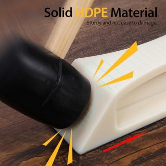 Vloer Reparatie Set - Laminaat Gereedschap - Vloeren Installeren - Stevige Nylon Constructie - 11.7 x 8 x 33 cm — afbeelding 3