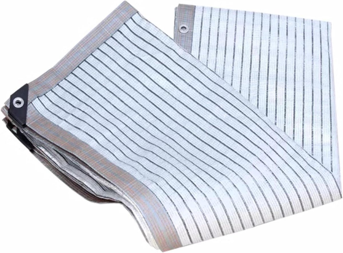 Schaduwdoek Aluminium Gaas - Zonnedoek Tuin - Buitenruimte Koelen - 75% Zonlicht Blokkeren