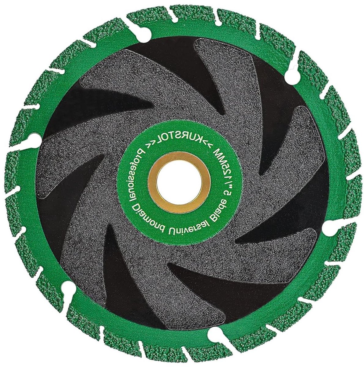 Diamantzaagblad - Multifunctioneel blad - Materiaal zagen - Voor diverse materialen - 125mm - Groen