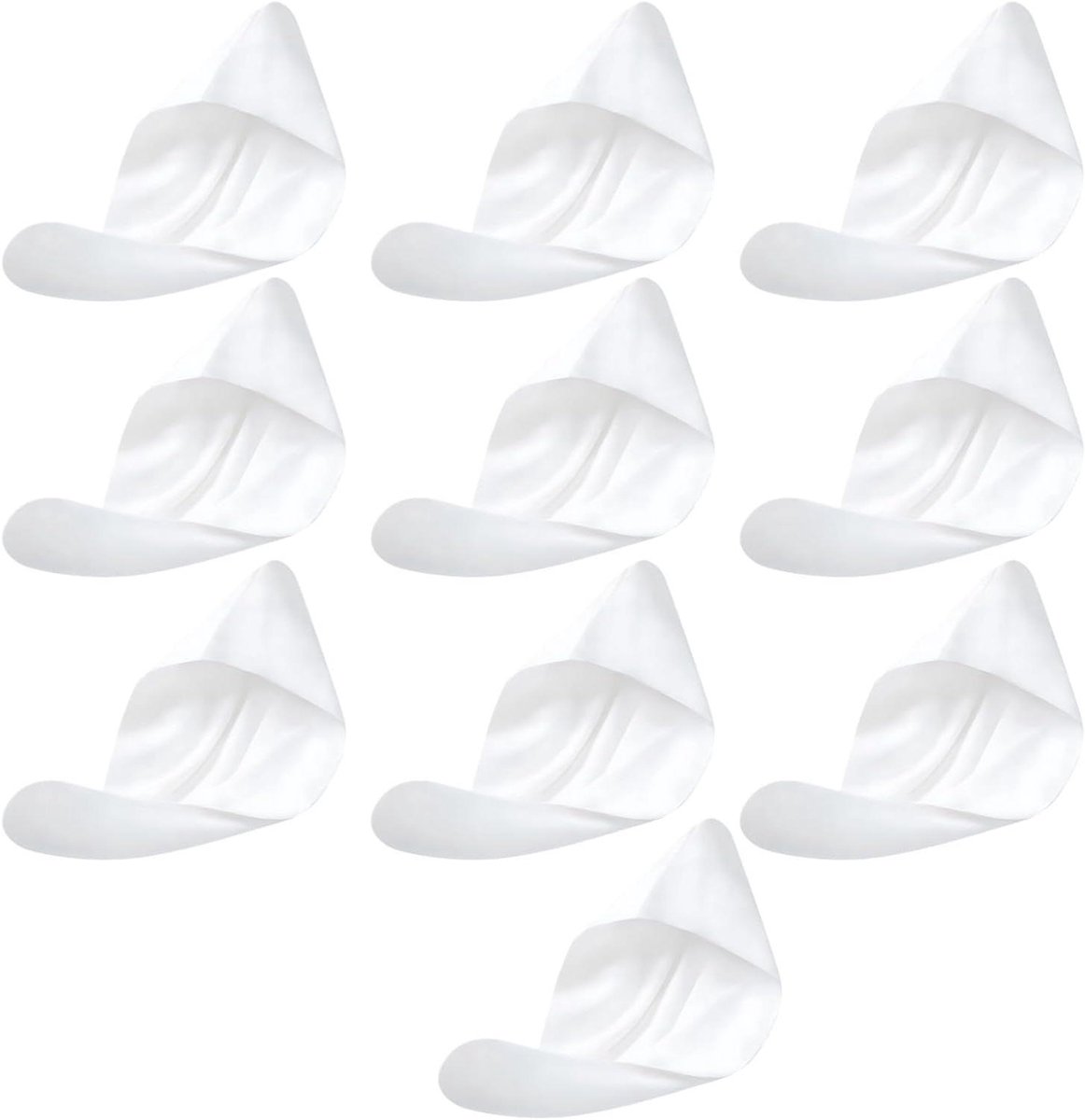 Wegwerp Haardroogkap - Sneldrogende Tulband - Efficiënt Haar Drogen - Super Absorberend Materiaal - 10 Stuks 65 cm - Wit